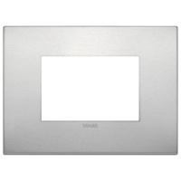 RAMA ORNAMENT 3 MODULE ALUMINIUM VIMAR ARKE - RAMA ORNAMENT 3 MODULE ALUMINIUM VIMAR ARKE