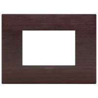 RAMA ORNAMENT 3 MODULE WOOD WENGE VIMAR ARKE - RAMA ORNAMENT 3 MODULE WOOD WENGE VIMAR ARKE