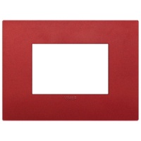 RAMA ORNAMENT 3 MODULE TEHNOPOLIMER MATT RED VIMAR ARKE - RAMA ORNAMENT 3 MODULE TEHNOPOLIMER MATT RED VIMAR ARKE