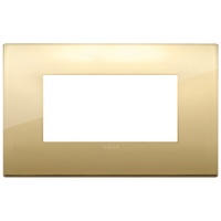 RAMA ORNAMENT 4 MODULE METAL GOLD VIMAR ARKE - RAMA ORNAMENT 4 MODULE METAL GOLD VIMAR ARKE