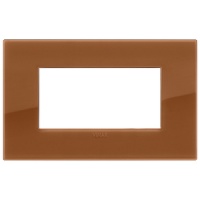 RAMA ORNAMENT 4 MODULE REFLEX CARAMEL VIMAR ARKE - RAMA ORNAMENT 4 MODULE REFLEX CARAMEL VIMAR ARKE