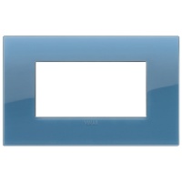 RAMA ORNAMENT 4 MODULE REFLEX MARINE BLUE VIMAR ARKE - RAMA ORNAMENT 4 MODULE REFLEX MARINE BLUE VIMAR ARKE