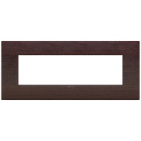 RAMA ORNAMENT 7 MODULE WOOD WENGE VIMAR ARKE - RAMA ORNAMENT 7 MODULE WOOD WENGE VIMAR ARKE