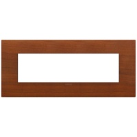 RAMA ORNAMENT 7 MODULE CHERRY WOOD VIMAR ARKE - RAMA ORNAMENT 7 MODULE CHERRY WOOD VIMAR ARKE