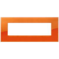 RAMA ORNAMENT 7 MODULE REFLEX ORANGE VIMAR ARKE - RAMA ORNAMENT 7 MODULE REFLEX ORANGE VIMAR ARKE