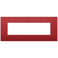 RAMA ORNAMENT 7 MODULE TEHNOPOLIMER MATT RED VIMAR ARKE - RAMA ORNAMENT 7 MODULE TEHNOPOLIMER MATT RED VIMAR ARKE