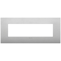 RAMA ORNAMENT 7 MODULE TEHNOPOLIMER MATT SILVER VIMAR ARKE - RAMA ORNAMENT 7 MODULE TEHNOPOLIMER MATT SILVER VIMAR ARKE