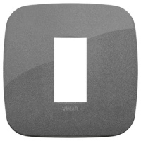 RAMA ORNAMENT 1 MODUL METAL SLATE VIMAR ARKE - RAMA ORNAMENT 1 MODUL METAL SLATE VIMAR ARKE