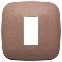 RAMA ORNAMENT 1 MODUL METAL MATT BRONZE VIMAR ARKE - RAMA ORNAMENT 1 MODUL METAL MATT BRONZE VIMAR ARKE