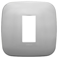 RAMA ORNAMENT 1 MODUL METAL MATT NICKEL VIMAR ARKE - RAMA ORNAMENT 1 MODUL METAL MATT NICKEL VIMAR ARKE