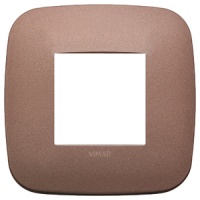 RAMA ORNAMENT 2 MODULE METAL MATT BRONZE VIMAR ARKE - RAMA ORNAMENT 2 MODULE METAL MATT BRONZE VIMAR ARKE