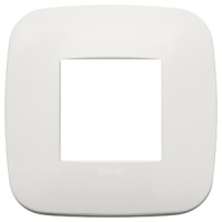 RAMA ORNAMENT 2 MODULE METAL MATT PEARL VIMAR ARKE - RAMA ORNAMENT 2 MODULE METAL MATT PEARL VIMAR ARKE