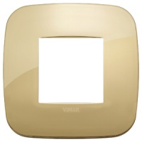 RAMA ORNAMENT 2 MODULE METAL GOLD VIMAR ARKE - RAMA ORNAMENT 2 MODULE METAL GOLD VIMAR ARKE