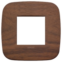 RAMA ORNAMENT 2 MODULE WOOD WALNUT VIMAR ARKE - RAMA ORNAMENT 2 MODULE WOOD WALNUT VIMAR ARKE