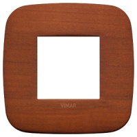 RAMA ORNAMENT 2 MODULE WOOD CHERRY VIMAR ARKE - RAMA ORNAMENT 2 MODULE WOOD CHERRY VIMAR ARKE