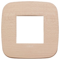 RAMA ORNAMENT 2 MODULE WOOD MAPLE VIMAR ARKE - RAMA ORNAMENT 2 MODULE WOOD MAPLE VIMAR ARKE