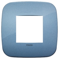 RAMA ORNAMENT 2 MODULE TEHNOPOLIMER BLUE VIMAR ARKE - RAMA ORNAMENT 2 MODULE TEHNOPOLIMER BLUE VIMAR ARKE