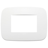RAMA ORNAMENT 3 MODULE METAL MATT POLAR VIMAR ARKE - RAMA ORNAMENT 3 MODULE METAL MATT POLAR VIMAR ARKE