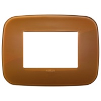 RAMA ORNAMENT 3 MODULE REFLEX CARAMEL VIMAR ARKE - RAMA ORNAMENT 3 MODULE REFLEX CARAMEL VIMAR ARKE
