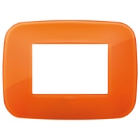 RAMA ORNAMENT 3 MODULE REFLEX ORANGE VIMAR ARKE - RAMA ORNAMENT 3 MODULE REFLEX ORANGE VIMAR ARKE