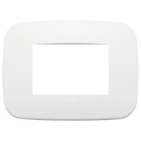 RAMA ORNAMENT 3 MODULE METAL MATT POLAR TOTAL LOOK VIMAR ARKE - RAMA ORNAMENT 3 MODULE METAL MATT POLAR TOTAL LOOK VIMAR ARKE