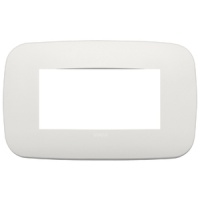 RAMA ORNAMENT 4 MODULE METAL MATT PEARL VIMAR ARKE - RAMA ORNAMENT 4 MODULE METAL MATT PEARL VIMAR ARKE