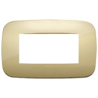 RAMA ORNAMENT 4 MODULE METAL GOLD VIMAR ARKE - RAMA ORNAMENT 4 MODULE METAL GOLD VIMAR ARKE
