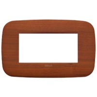 RAMA ORNAMENT 4 MODULE CHERRY WOOD VIMAR ARKE - RAMA ORNAMENT 4 MODULE CHERRY WOOD VIMAR ARKE