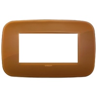 RAMA ORNAMENT 4 MODULE REFLEX CARAMEL VIMAR ARKE - RAMA ORNAMENT 4 MODULE REFLEX CARAMEL VIMAR ARKE