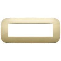 RAMA ORNAMENT 7 MODULE METAL GOLD VIMAR ARKE - RAMA ORNAMENT 7 MODULE METAL GOLD VIMAR ARKE