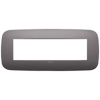 RAMA ORNAMENT 7 MODULE METAL DARK NICKEL VIMAR ARKE - RAMA ORNAMENT 7 MODULE METAL DARK NICKEL VIMAR ARKE