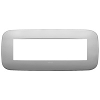 RAMA ORNAMENT 7 MODULE METAL MATT NICKEL VIMAR ARKE - RAMA ORNAMENT 7 MODULE METAL MATT NICKEL VIMAR ARKE
