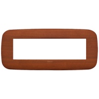 RAMA ORNAMENT 7 MODULE CHERRY WOOD VIMAR ARKE - RAMA ORNAMENT 7 MODULE CHERRY WOOD VIMAR ARKE