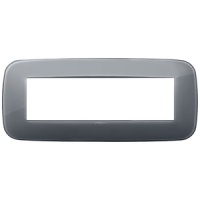 RAMA ORNAMENT 7 MODULE REFLEX SMOKE GREY VIMAR ARKE - RAMA ORNAMENT 7 MODULE REFLEX SMOKE GREY VIMAR ARKE