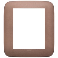 RAMA ORNAMENT 8  MODULE METAL MATT BRONZE VIMAR ARKE - RAMA ORNAMENT 8  MODULE METAL MATT BRONZE VIMAR ARKE