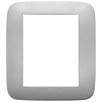 RAMA ORNAMENT 8  MODULE METAL MATT NICKEL VIMAR ARKE - RAMA ORNAMENT 8  MODULE METAL MATT NICKEL VIMAR ARKE