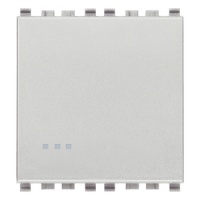 INTRERUPATOR MODULAR SIMPLU GRI 2 MODULE VIMAR EIKON - INTRERUPATOR MODULAR SIMPLU GRI 2 MODULE VIMAR EIKON