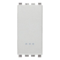 INTRERUPATOR MODULAR SIMPLU GRI 1 MODUL VIMAR EIKON - INTRERUPATOR MODULAR SIMPLU GRI 1 MODUL VIMAR EIKON