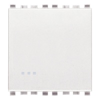 INTRERUPATOR MODULAR CU REVENIRE ALB 2 MODULE VIMAR EIKON - INTRERUPATOR MODULAR CU REVENIRE ALB 2 MODULE VIMAR EIKON