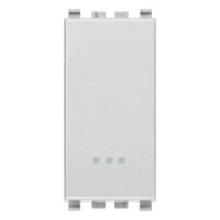 INTRERUPATOR MODULAR CU REVENIRE GRI 1 MODUL VIMAR EIKON - INTRERUPATOR MODULAR CU REVENIRE GRI 1 MODUL VIMAR EIKON