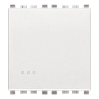 INTRERUPATOR MODULAR CAP CRUCE ALB 2 MODULE VIMAR EIKON - INTRERUPATOR MODULAR CAP CRUCE ALB 2 MODULE VIMAR EIKON