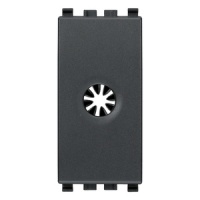 MODUL IESIRE CABLU GRI ANTRACIT VIMAR EIKON - MODUL IESIRE CABLU GRI ANTRACIT VIMAR EIKON