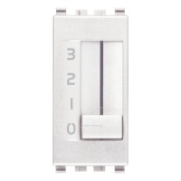 INTRERUPATOR MODULAR CONTROL VENTILATIE ALB VIMAR EIKON - INTRERUPATOR MODULAR CONTROL VENTILATIE ALB VIMAR EIKON