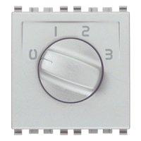 INTRERUPATOR MODULAR ROTATIV PENTRU CONTROL VENTILATIE GRI VIMAR EIKON - INTRERUPATOR MODULAR ROTATIV PENTRU CONTROL VENTILATIE GRI VIMAR EIKON