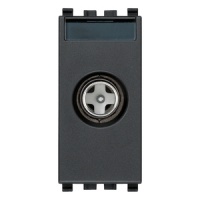 PRIZA MODULARA TV-RD-SAT DIRECTA 1DB GRI ANTRACIT VIMAR EIKON - PRIZA MODULARA TV-RD-SAT DIRECTA 1DB GRI ANTRACIT VIMAR EIKON