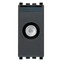 PRIZA MODULARA TV-RD-SAT PASANTA 10DB GRI ANTRACIT VIMAR EIKON - PRIZA MODULARA TV-RD-SAT PASANTA 10DB GRI ANTRACIT VIMAR EIKON