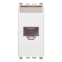 PRIZA MODULARA RJ45 NETSAFE CAT5E UTP ALB VIMAR EIKON - PRIZA MODULARA RJ45 NETSAFE CAT5E UTP ALB VIMAR EIKON