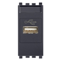 PRIZA MODULARA DATE USB GRI ANTRACIT VIMAR EIKON - PRIZA MODULARA DATE USB GRI ANTRACIT VIMAR EIKON