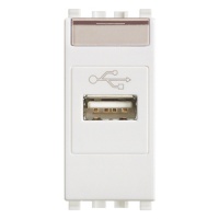 PRIZA MODULARA DATE USB ALB VIMAR EIKON - PRIZA MODULARA DATE USB ALB VIMAR EIKON