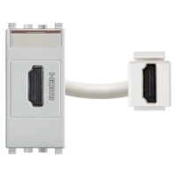 PRIZA MODULARA HDMI KEYSTONE GRI EIKON - PRIZA MODULARA HDMI KEYSTONE GRI EIKON